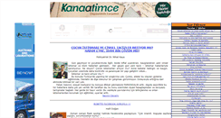 Desktop Screenshot of kanaatimce.com