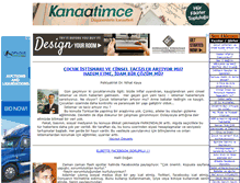 Tablet Screenshot of kanaatimce.com